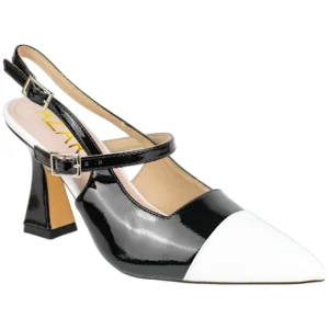 Zapatos Destalonados Tacon Medio y Hebilla - Azarey 578J627