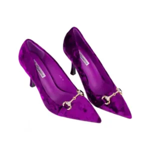 zapatos stiletto de terciopelo y punta fina Bellamica S6-MP51-G152