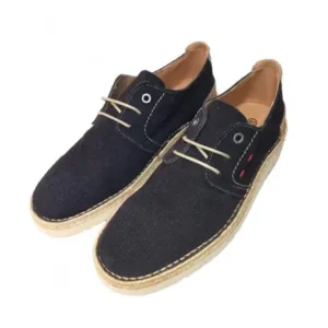 Alpargatas Hombre Esparto en Piel Serraje Brans Talla 40