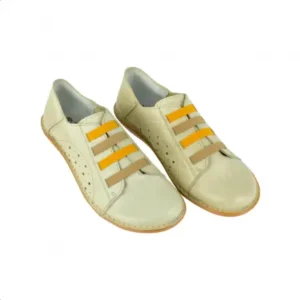 Zapato Plano Muer Verano Piel con Gomas Anchas Brans