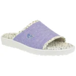 Zapatilla Casa Mujer Pala Lino Verano Plumaflex 80049