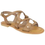 Sandalia griega piel plana Studio Scarpe SF-77418