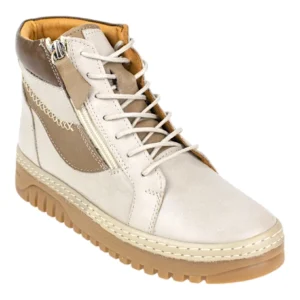 Botín piel confort cordón y cremallera 48 Horas 423905