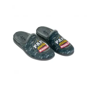 Zapatillas de casa hombre Abierta Invierno Estampada Papá Molas Mogollón 48 Horas 329204
