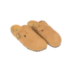 Zuecos de  piel serraje para hombre Autenti con piso bio de corcho - Autenti 355