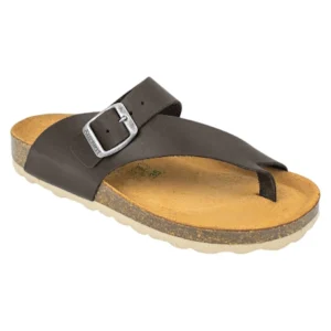 Sandalia griega Mujer en piel - Autenti 4248