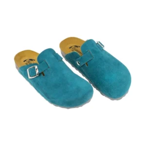 Zueco de Mujer Piel Serraje BioComfort HOM2