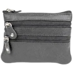 Monedero cremalleras piel hombre Blesrok 144