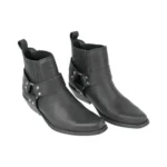Botin Campero Mujer Negro - Johnny Bulls 4709