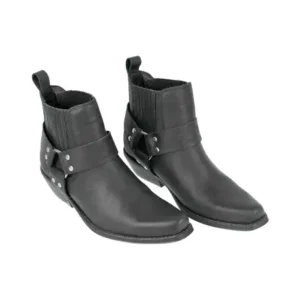 Botin Campero Mujer Negro - Johnny Bulls 4709