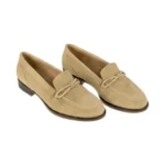 Mocasín Serraje Mujer Brillantes Brans 14038