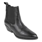 Botin Campero negro piel mujer - Bran´s 14162