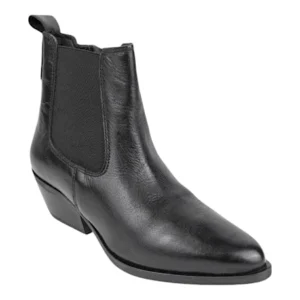 Botin Campero negro piel mujer - Bran´s 14162