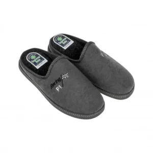 Zapatillas de estar por casa para hombre Invierno Abiertas Gris Comodas Canovas Ruiz 790 Talla 40