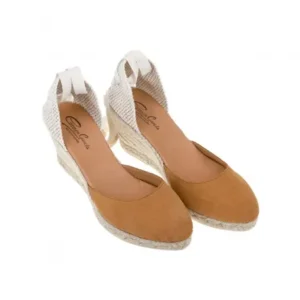 Cuña de Esparto Altas Beis Malva Marron Negro Taupe 7 Cuerdas Punta Fina Lazo Carmen Garcia 48V7