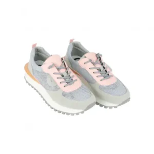 Deportivo de Rejilla Mujer Gris y Multicolor CHK10 Click 03