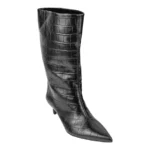 Bota mujer caña alta recta tacón fino chupete Corina M4940