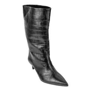 Bota mujer caña alta recta tacón fino chupete Corina M4940