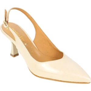 Zapatos de Salón Destalonados con Punta Fina y Tacón Medio - Daniela Vega 2315