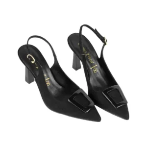 Salón Destalonado Tacón Detalle Geométrico Daniela Vega 2377