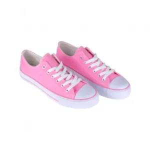 Zapatilla Lona Puntera de Goma Mujer 7-A12F