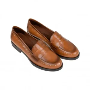 Mocasin Mujer en Piel con Antifaz y Tachas Desiree COFI7 DIANA Talla 36