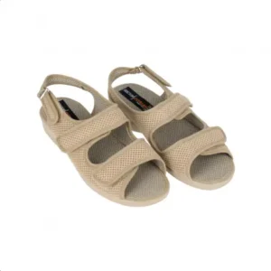 Sandalias Cómodas para Pies Delicados con Triple Ajuste de Velcro - Doctor Cutillas 21739