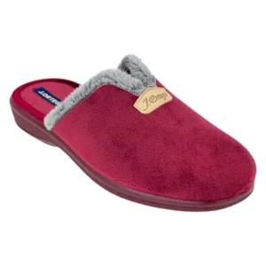 Pantufla Mujer Invierno Abierta J.Ortega 1809-B Granate