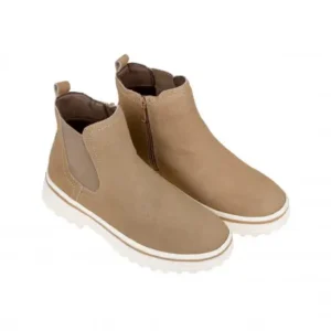 Botín Chelsea Mujer Piel Serraje - Kelara K11247