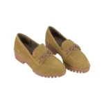 Mocasín Mujer Tacón Bajo Suela Track - Kelara K31274