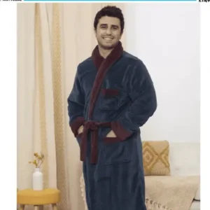 Bata Larga Hombre Poliester Kinanit 9028L Talla XL