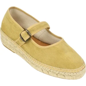 Merceditas de Esparto con Plataforma y Plantilla de Piel - Carmen Garcia 309A