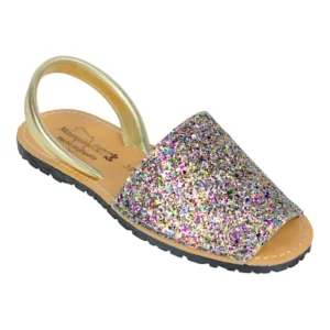 Menorquina Glitter Plana talla 39