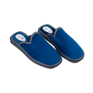 Zapatillas de andar por casa Hombre Invierno Abiertas Azul Marino Suela Ligera Pisable 5010