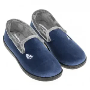 Pantuflas de Mujer Invierno Cerradas azul rosa azul marino fucsia negro gris verde violeta Vivo Color Plumaflex 12203