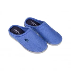 Zapatilla Casa Mujer Verano Abierta Rizo Plumaflex 12314