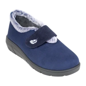 Zapatillas de estar por casa comodas Mujer Invierno Cerrada con Velcro Plumaflex 14117