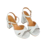 Sandalia Fiesta Tacón Ancho con Pulsera - Daniela Vega 2253