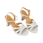 Sandalia de Tacón Con Pulsera al Tobillo Daniela Vega 2431