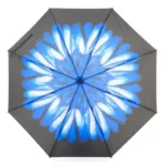 Paraguas Pequeño, Reversible, Flor Azul, Soake, EDRFFBD