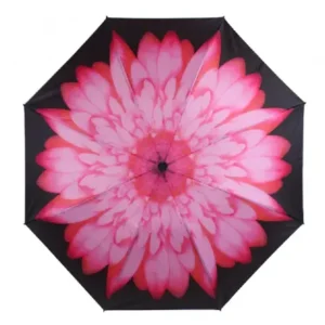 Paraguas Reversible Pequeño Margarita Rosa, Soake EDRFFPD