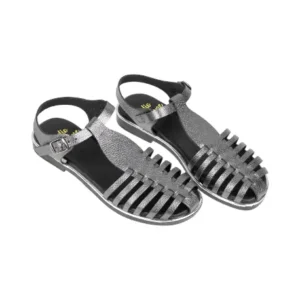 Sandalia Cangrejera Plana Piel Studio Scarpe SN34329