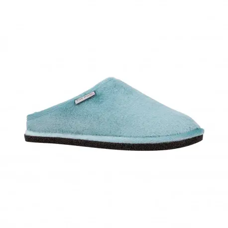 Zapatillas de Andar por Casa Super Comodas Invierno Abiertas Azul y Rosa Suela Parquet The Pool 340 - Imagen 6