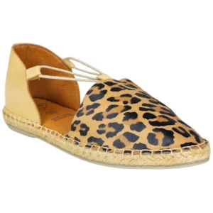 Sandalias planas Mujer Leopardo Piel Top3 SR25477