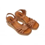 Sandalias Cuña Gel Piel Wikers D36414