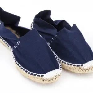 alpargatas planas baratas en tela y esparto -  01000