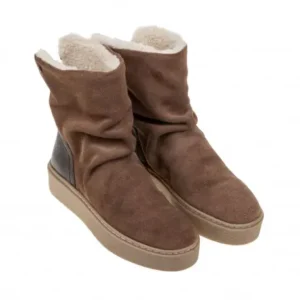 Botas Borreguito Mujer en Piel Serraje Gioseppo 56504 Talla 35