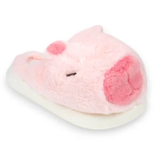 Pantufla Mujer Invierno Abierta Capibara D006btkpb