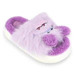 Pantufla Mujer Invierno Abierta Monstruo