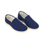 Zapatillas de Calle para Hombre Verano Cerradas Azul con Elásticos Doctor Cutillas 21302
